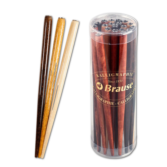 Brause Natural Wood Nib Holder - Box of 20