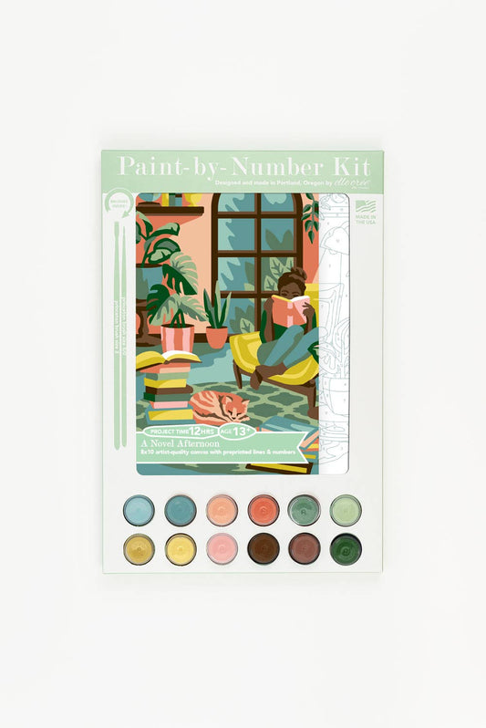 A Novel Afternoon Paint-by-Number Kit