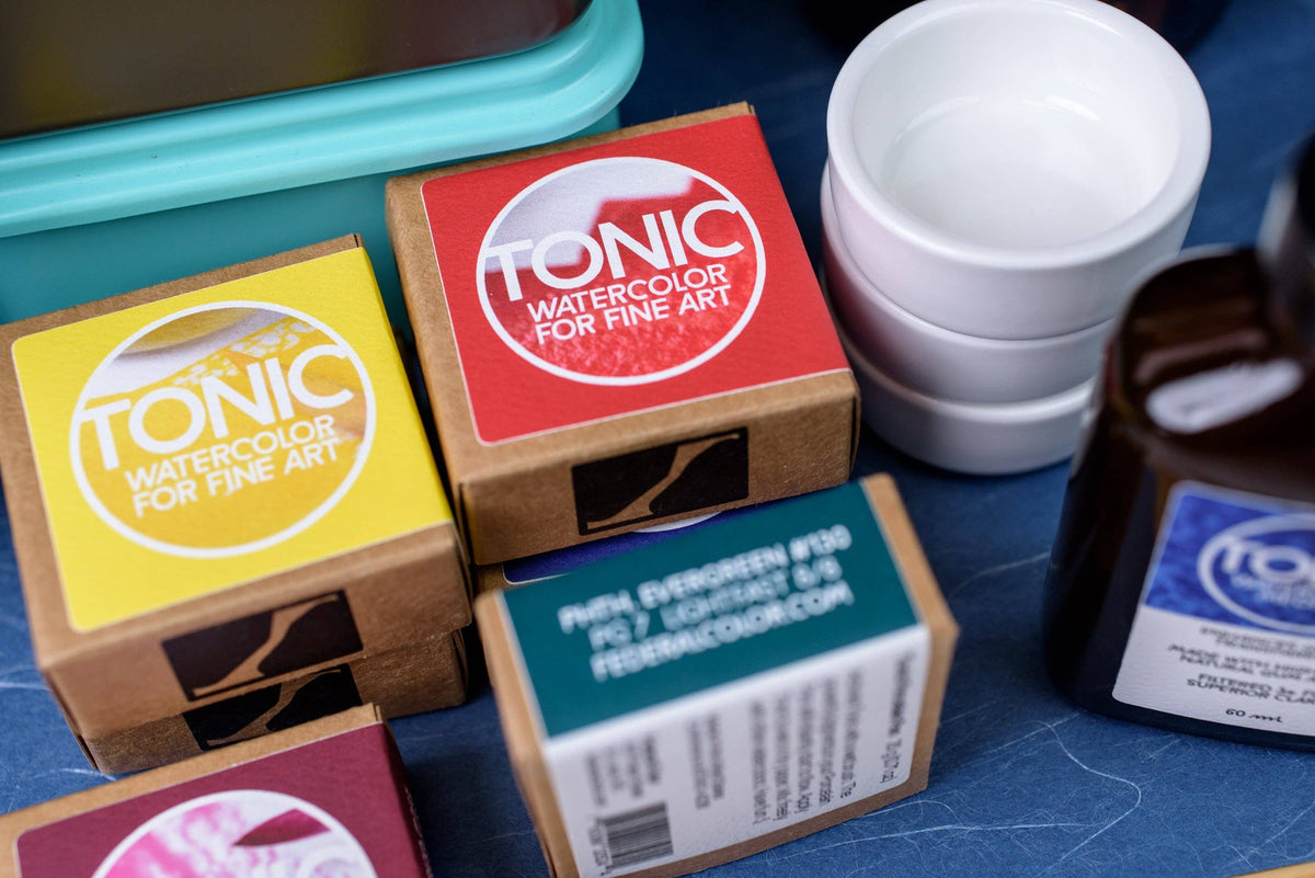 Federal Color Tonic Watercolor, Core Mixing Set of 6