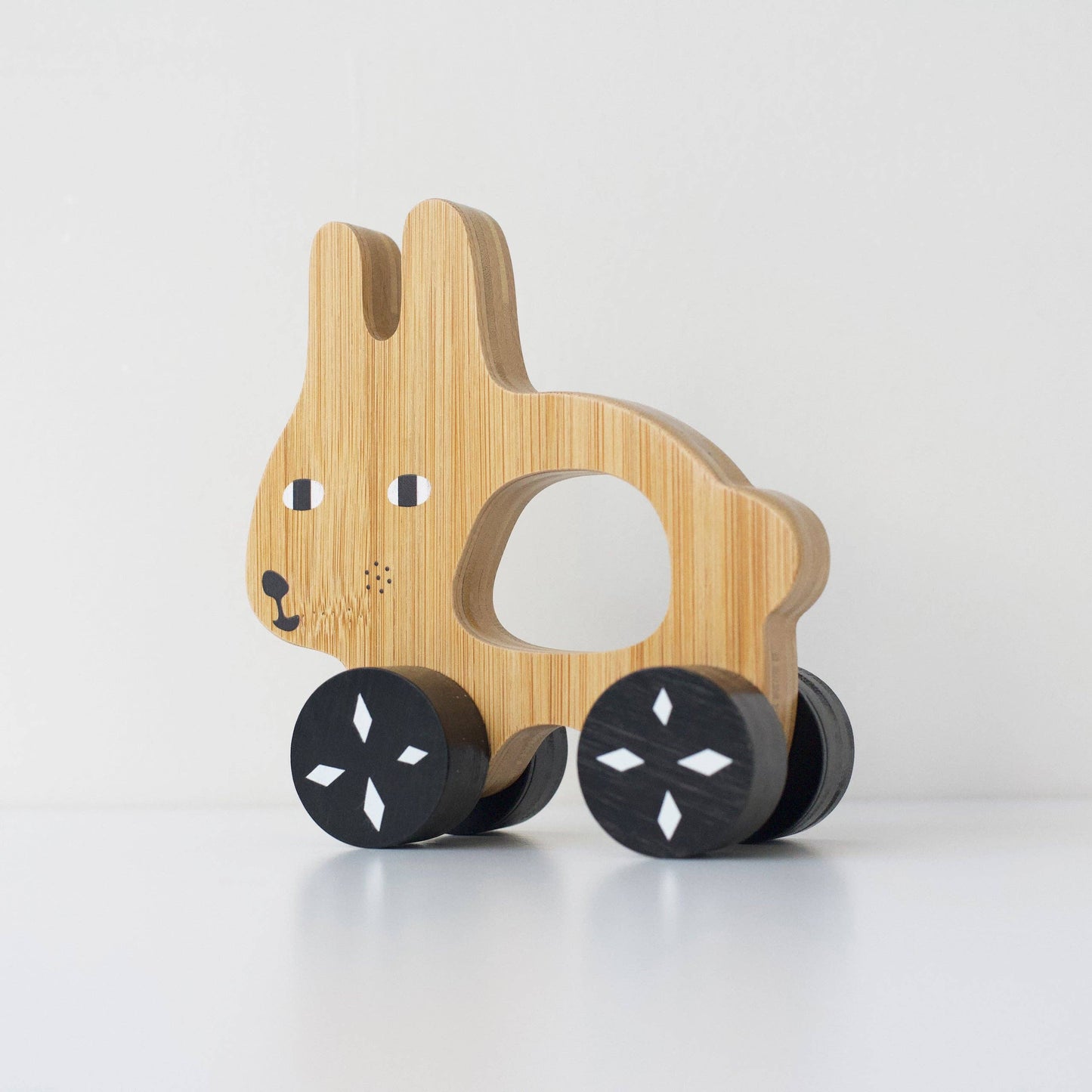 Wee Gallery - Wooden Bunny Push Toy
