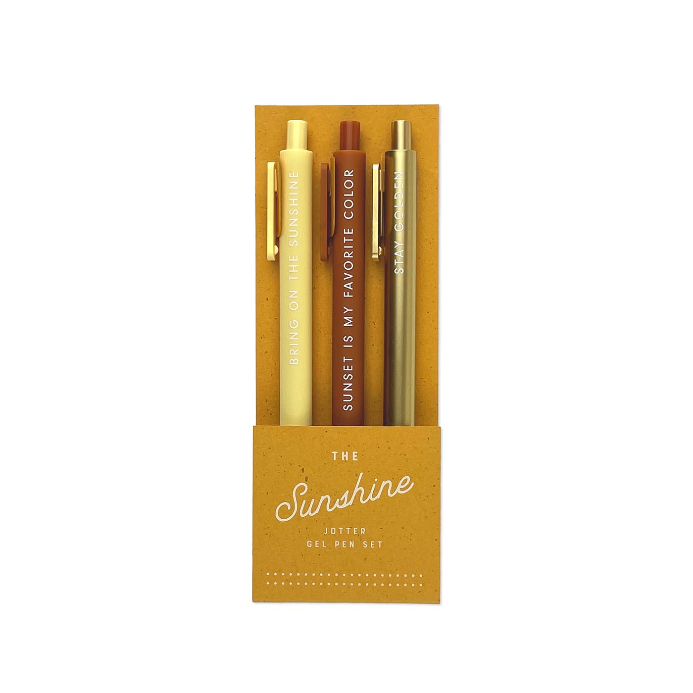 Ruff House Print Shop Jotter Gel Pen: Set of 3