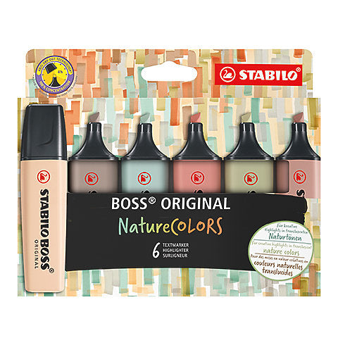 BOSS ORIGINAL NatureCOLORS Highlighter Sets