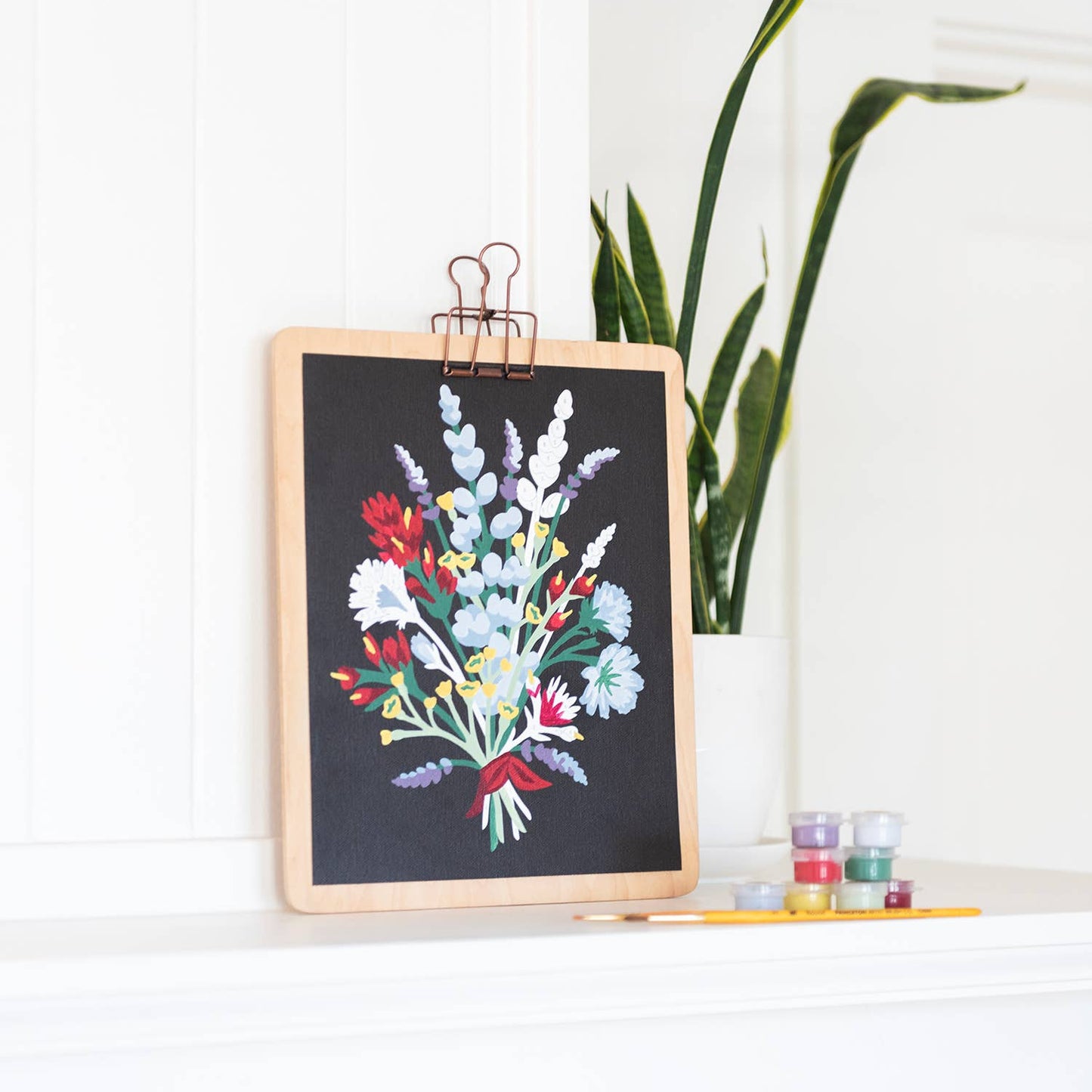 Oregon Wildflower Bouquet Paint-by-Number Kit