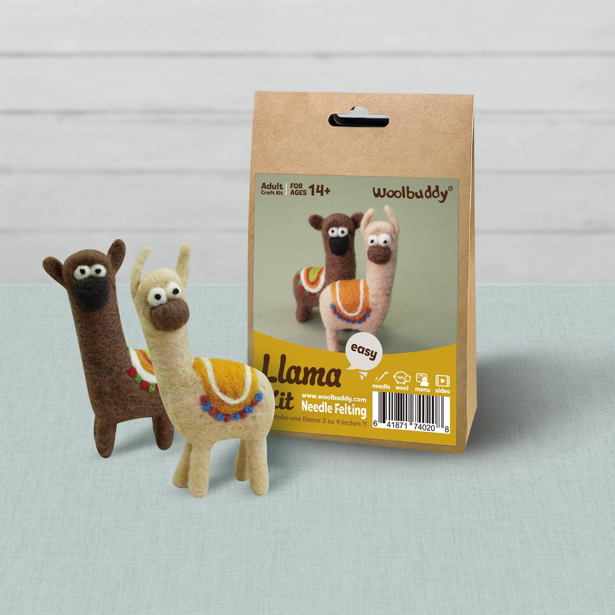 Woolbuddy DIY Needle Felting Kit