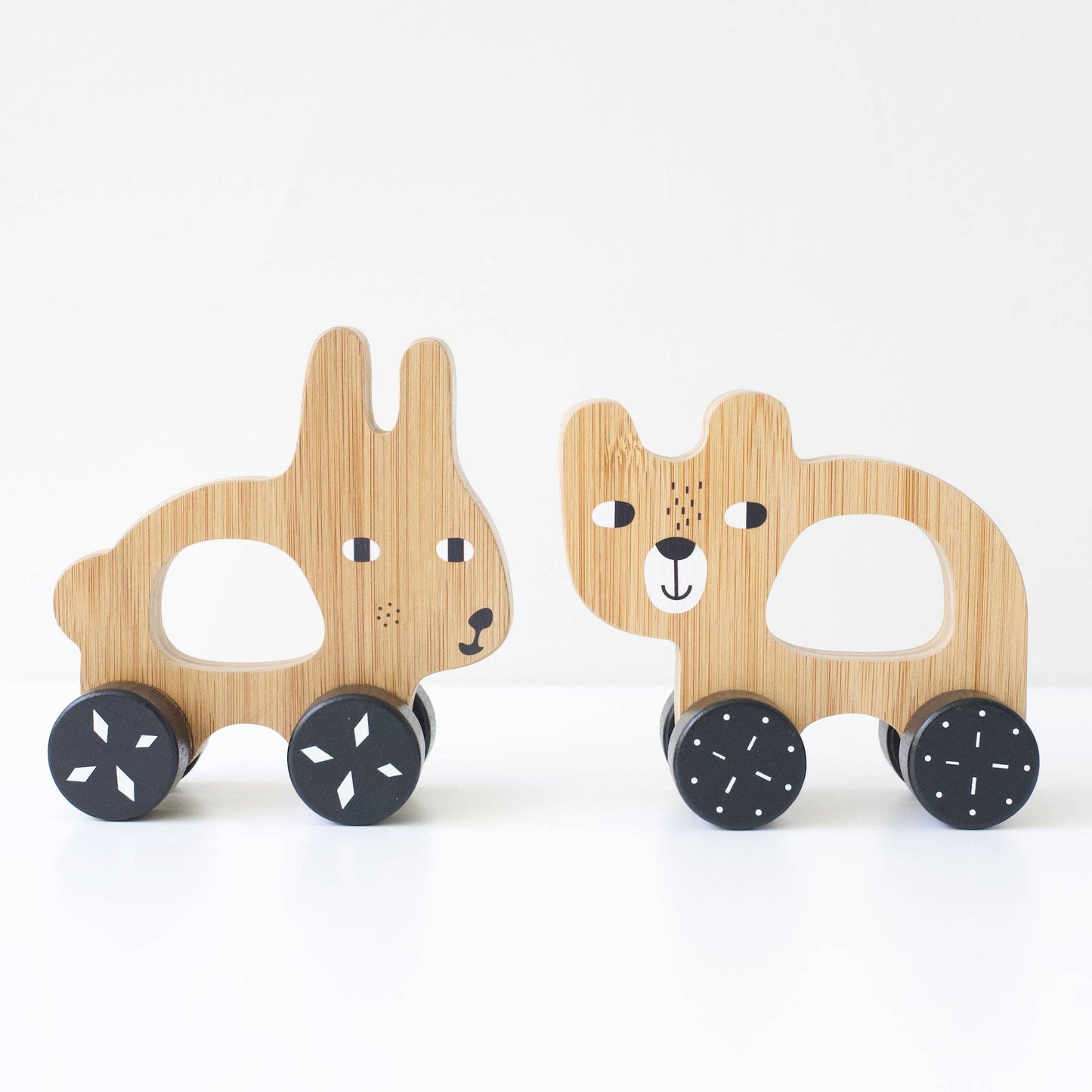 Wee Gallery - Wooden Bunny Push Toy