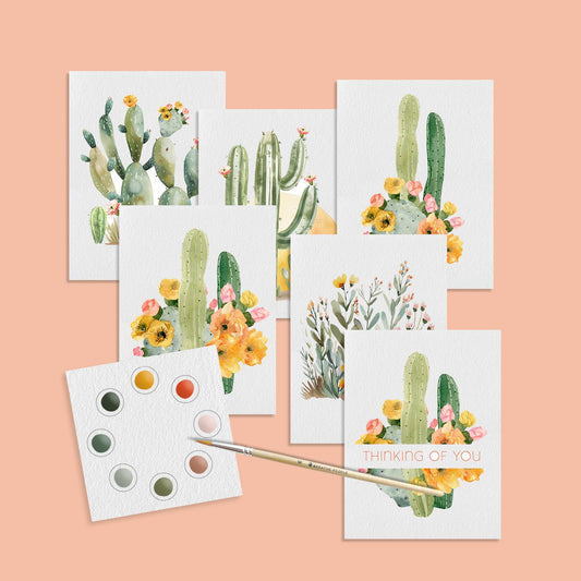 Breathe People- All in One Watercolor Mini Prints