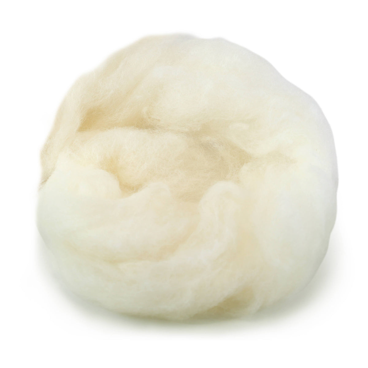 Woolbuddy Core Wool Roving 8oz Black
