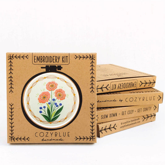 Cozy True Bloom Embroidery Kit