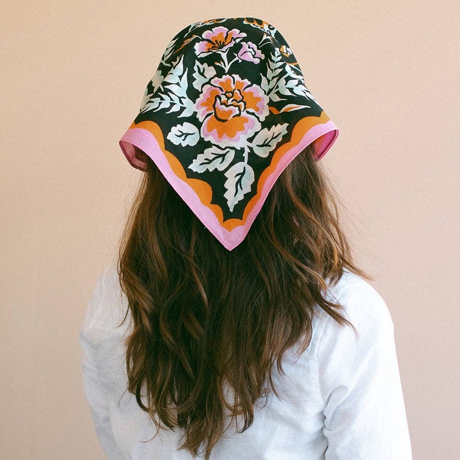 Cotton Wildwood Bandana | Licorice