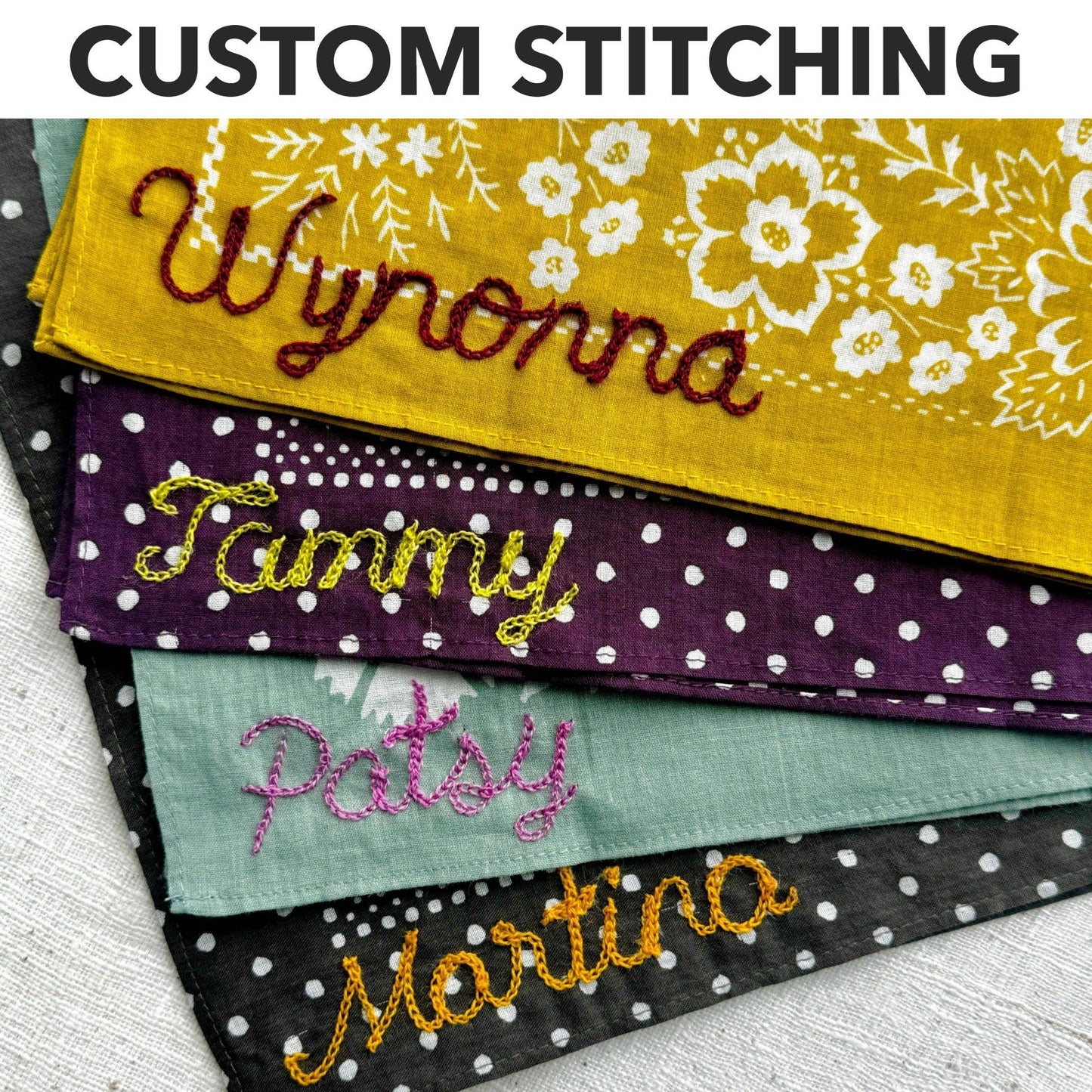 Cotton Sundial Bandana | Chili