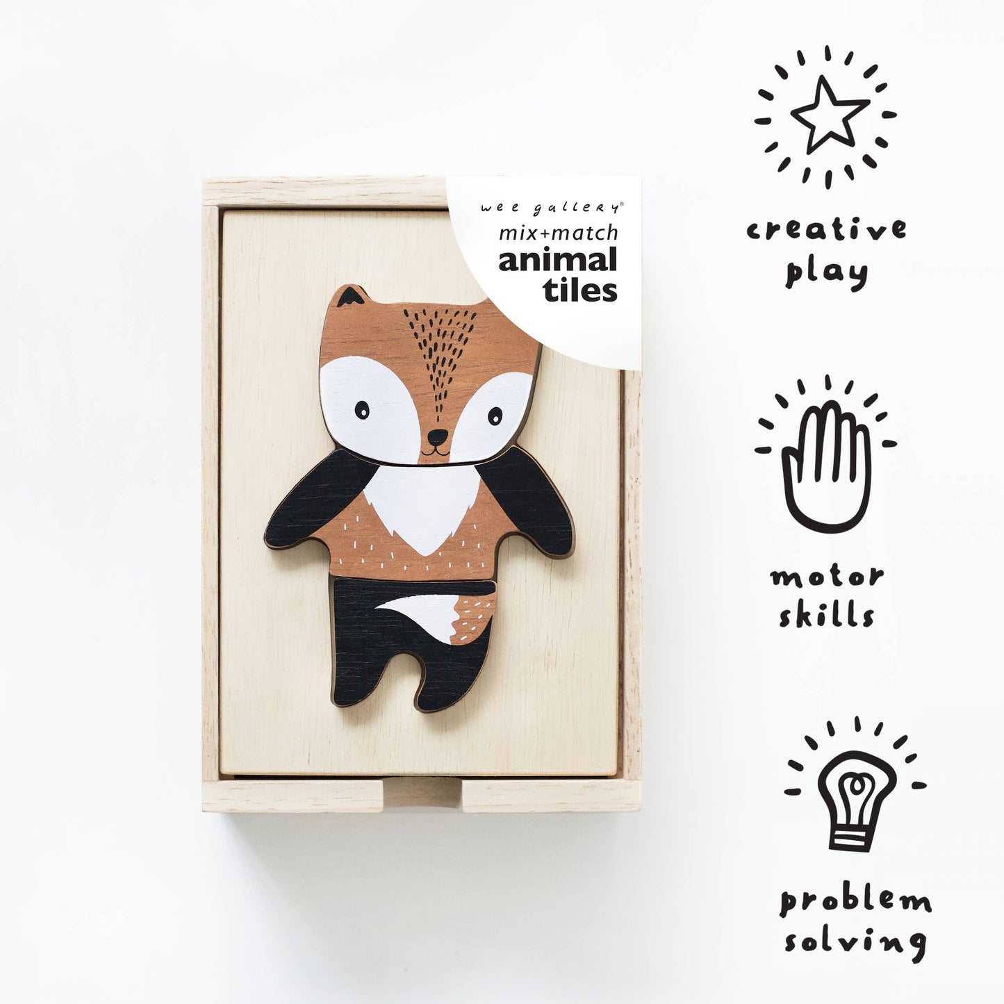 Wee Gallery - Mix & Match Animal Tiles