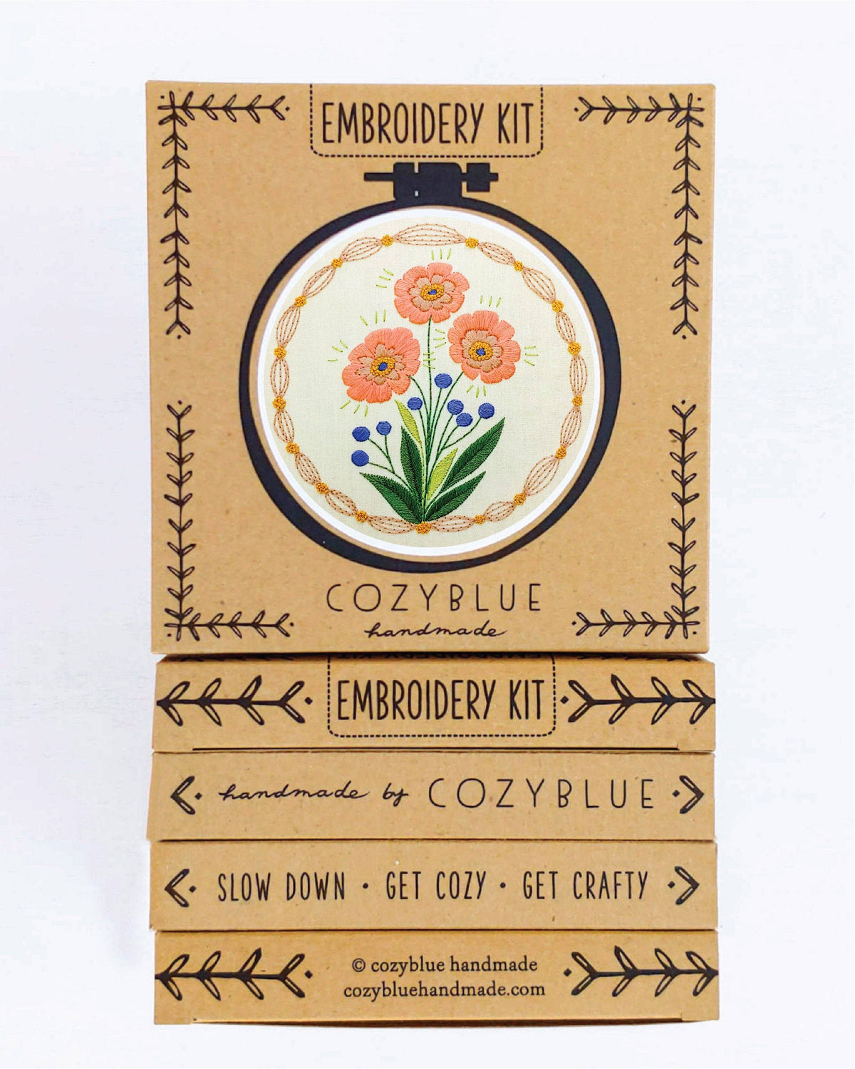 Cozy True Bloom Embroidery Kit