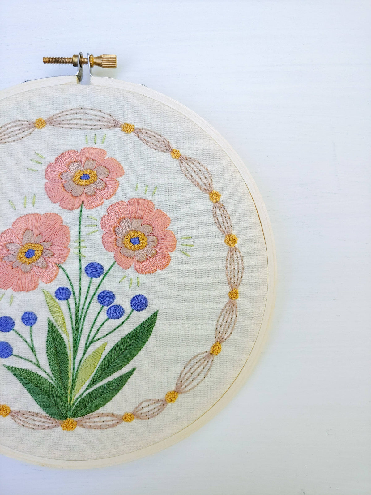 Cozy True Bloom Embroidery Kit