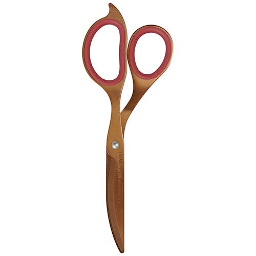 Hikigiri Slim Scissors for Delicate Cutting Titanium PINK
