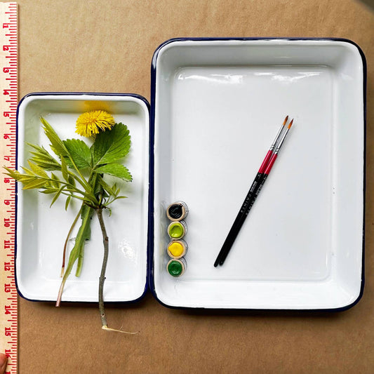 Beam Paints Enamelware Mixing Trays