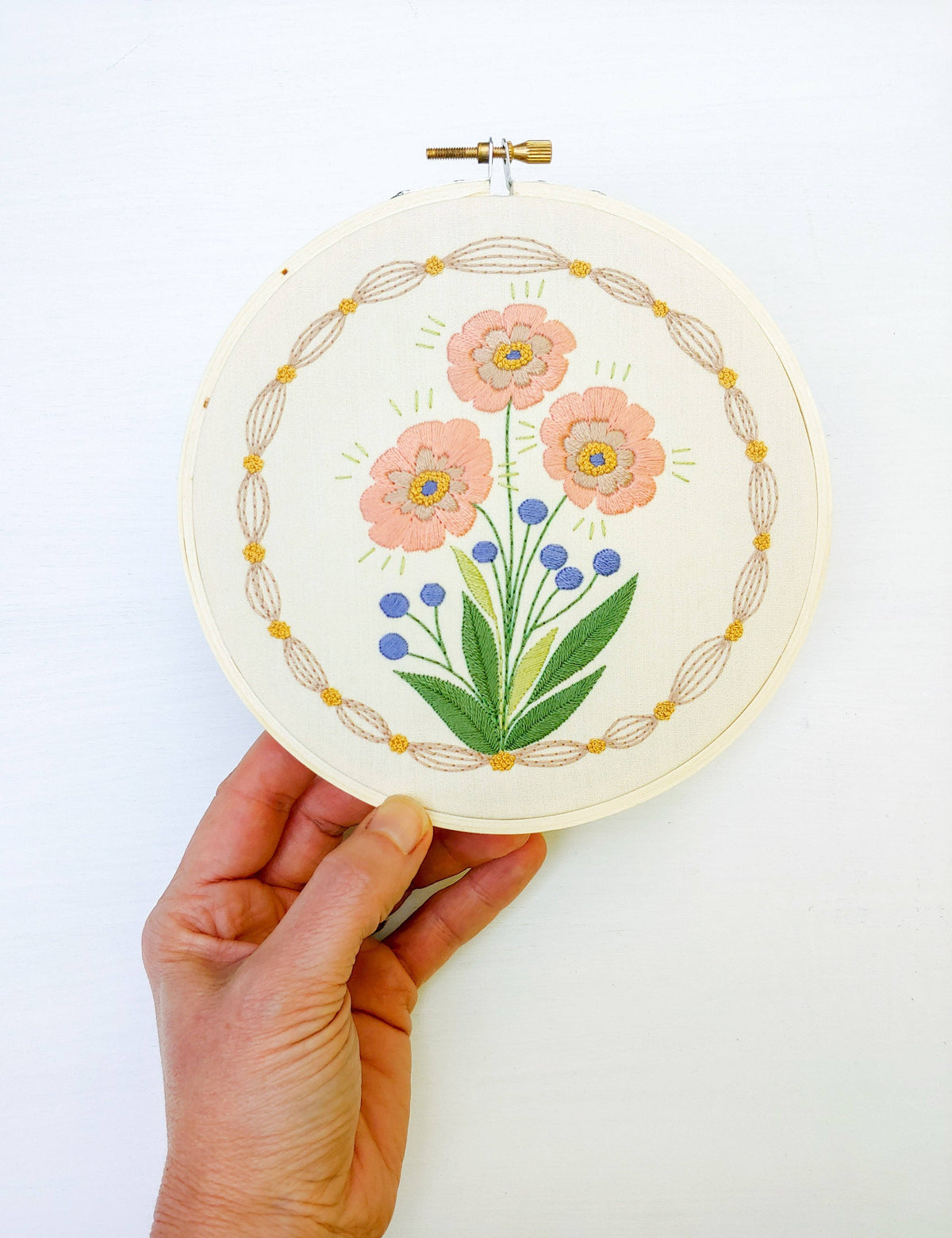 Cozy True Bloom Embroidery Kit