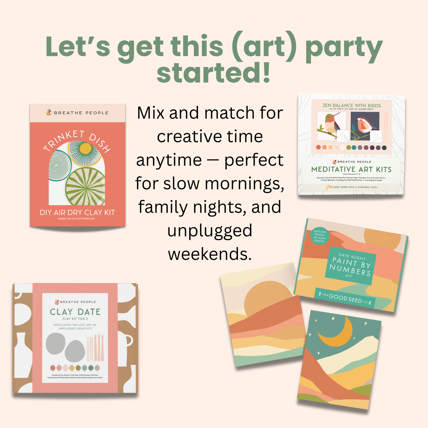 Breathe People - All-In-One Watercolor Kit
