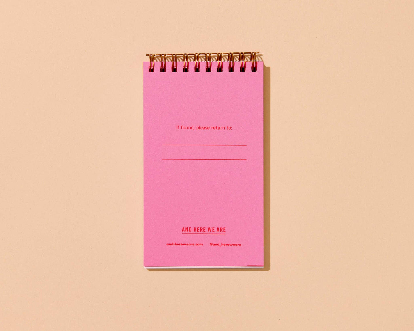Dreamy Letterpress Small Spiral Notebook — Sky and Clouds