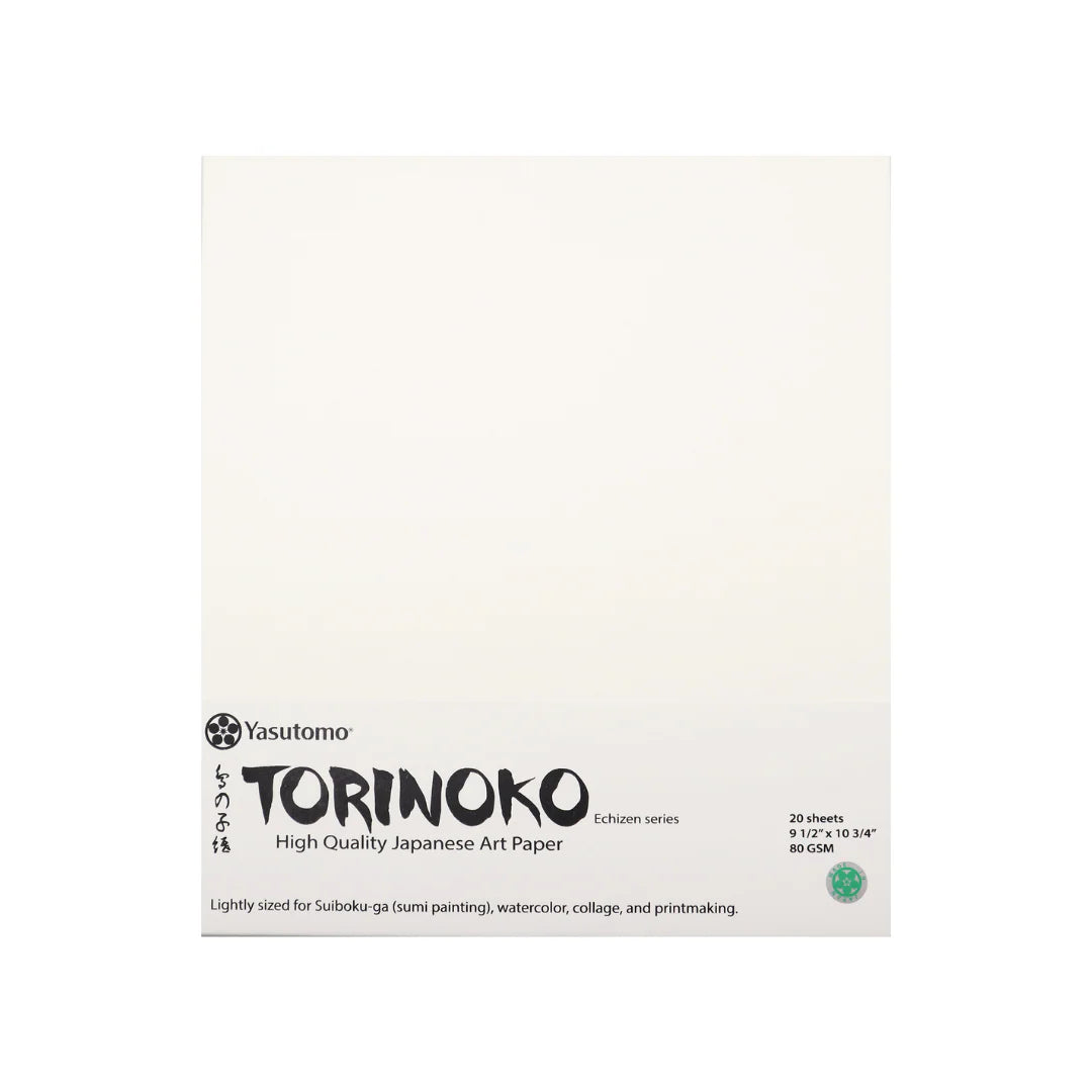 Yasutomo Torinoko Paper, 9 1/2" x 10 3/4" 20 Sheets (6T)