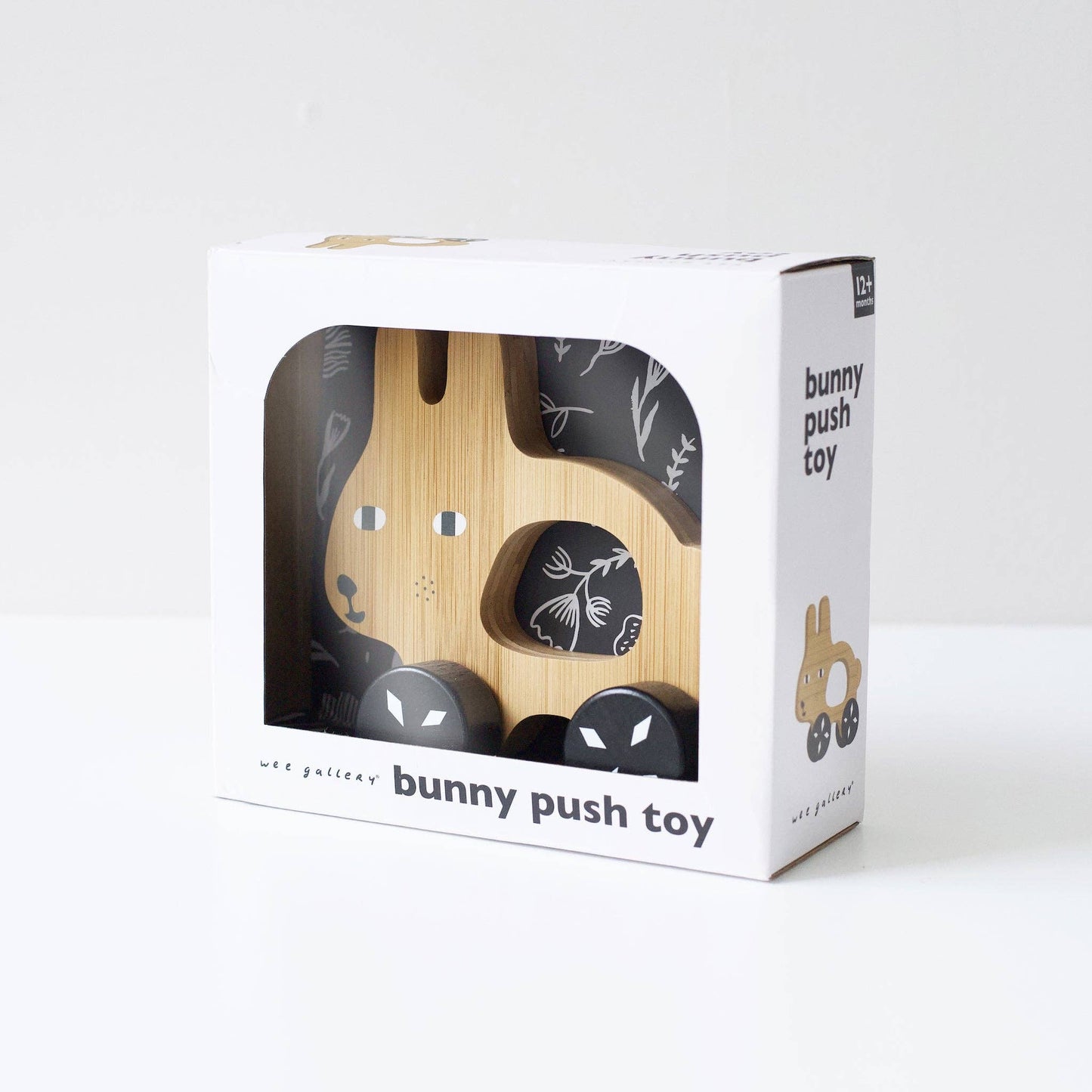 Wee Gallery - Wooden Bunny Push Toy
