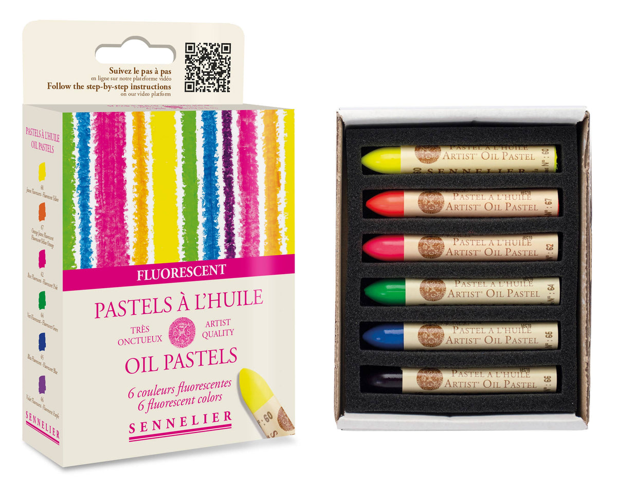 Sennelier Artists’ Oil Pastels - Set of 6