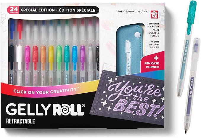 Gelly Roll Retractable 24 pc Special Edition Set