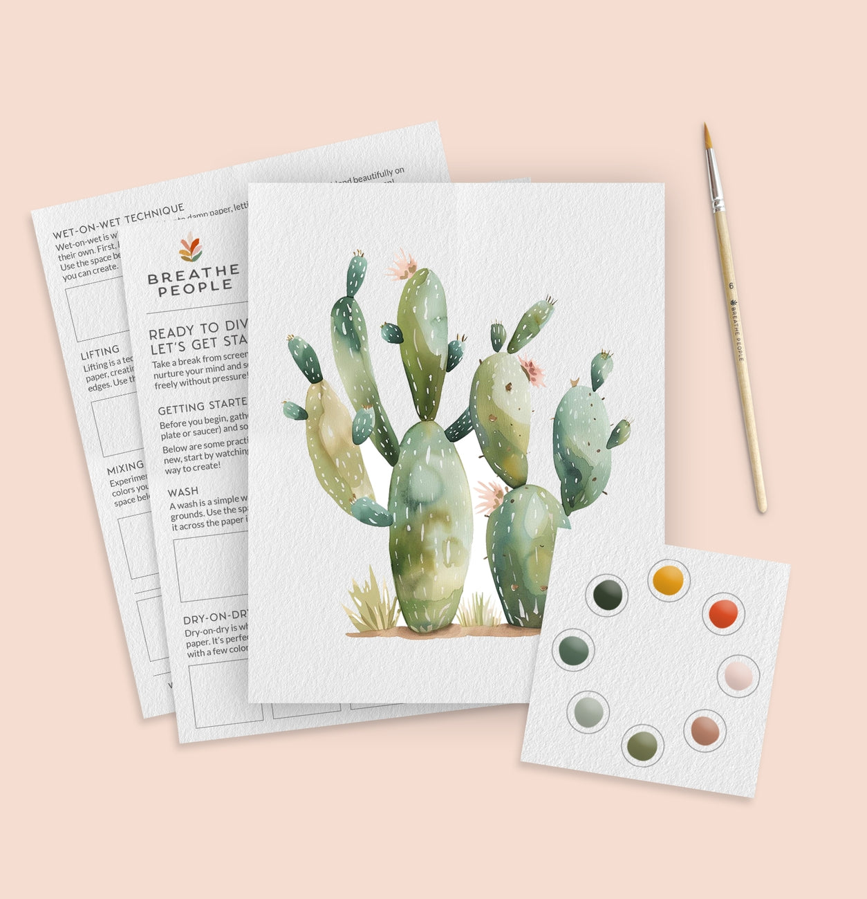 Breathe People - All-In-One Watercolor Kit