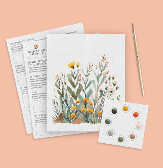 Breathe People - All-In-One Watercolor Kit
