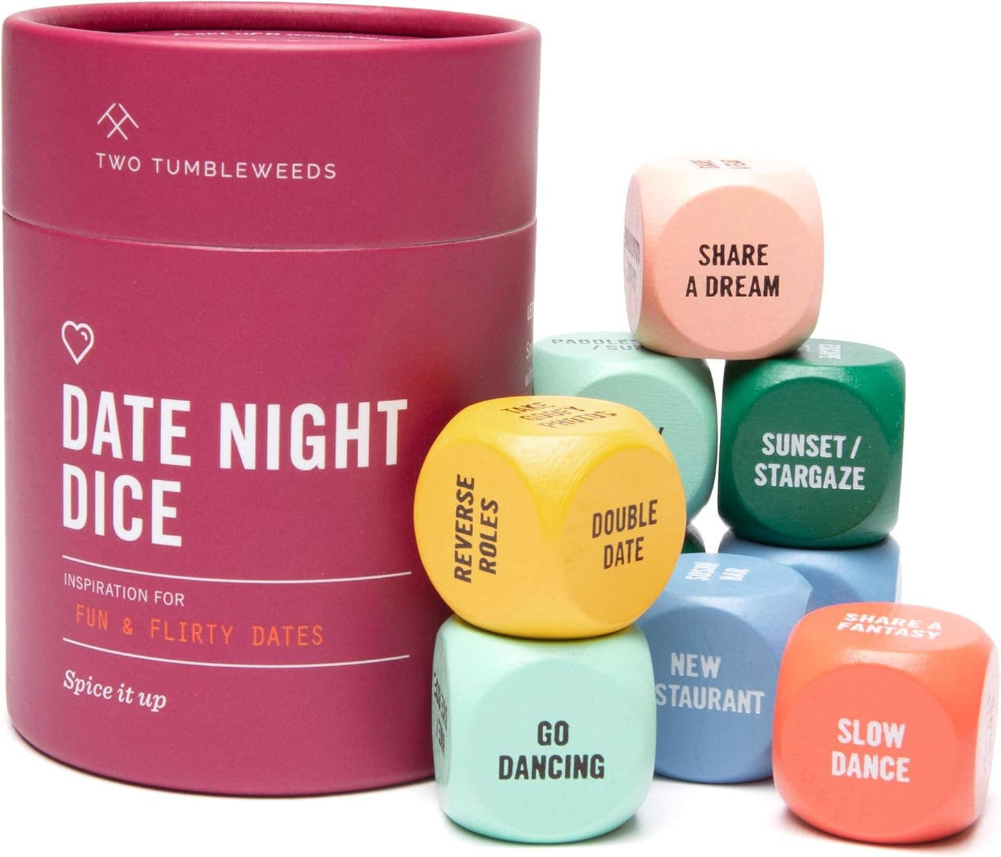 Two Tumbleweeds Date Night Dice - Inspiration for Fun & Flirty Dates