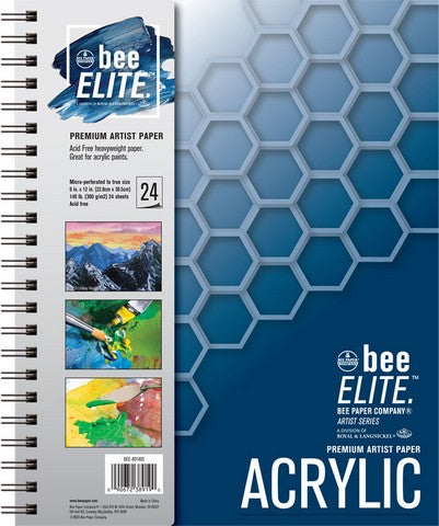 Bee Elite Spiral Acrylic Pads