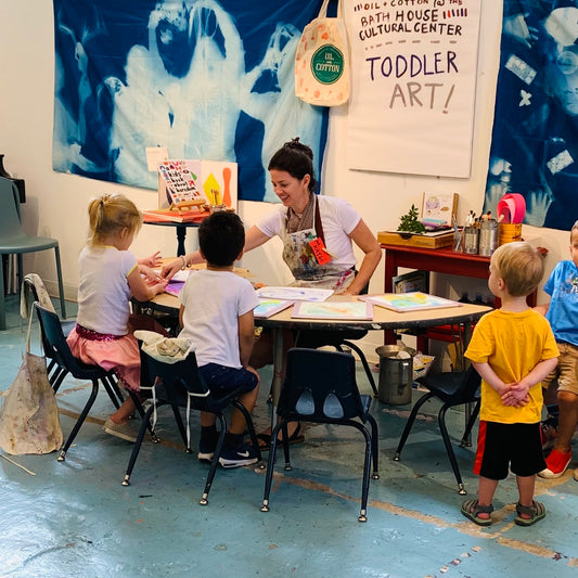 FALL Semester Toddler Weekly Art (age 2-4) at the BATH HOUSE CULTURAL CENTER