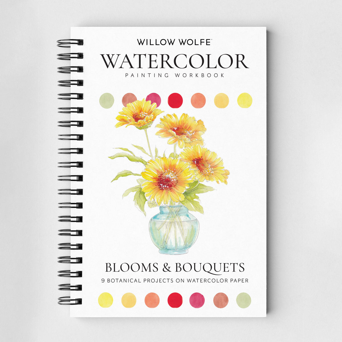 Willow Wolfe Watercolor Painting Workbooks