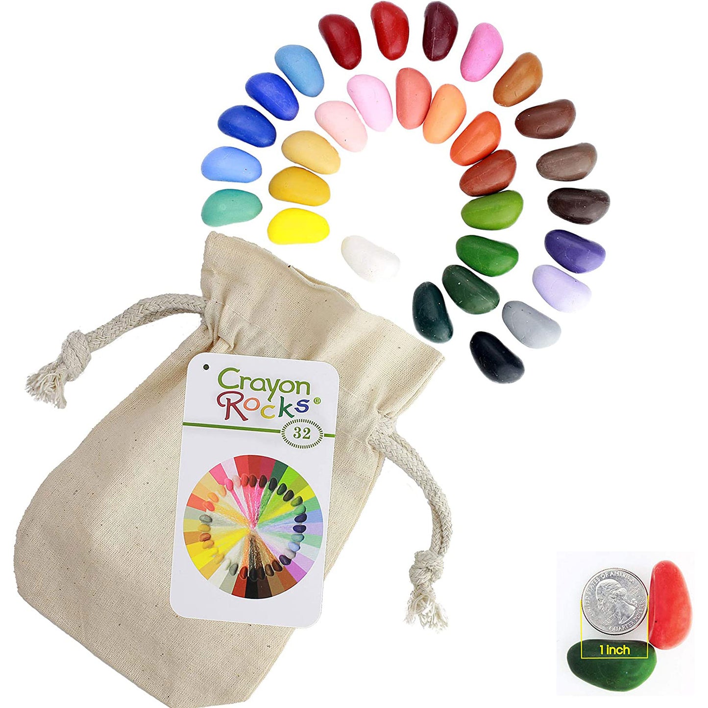 Crayon Rocks- 32 colors