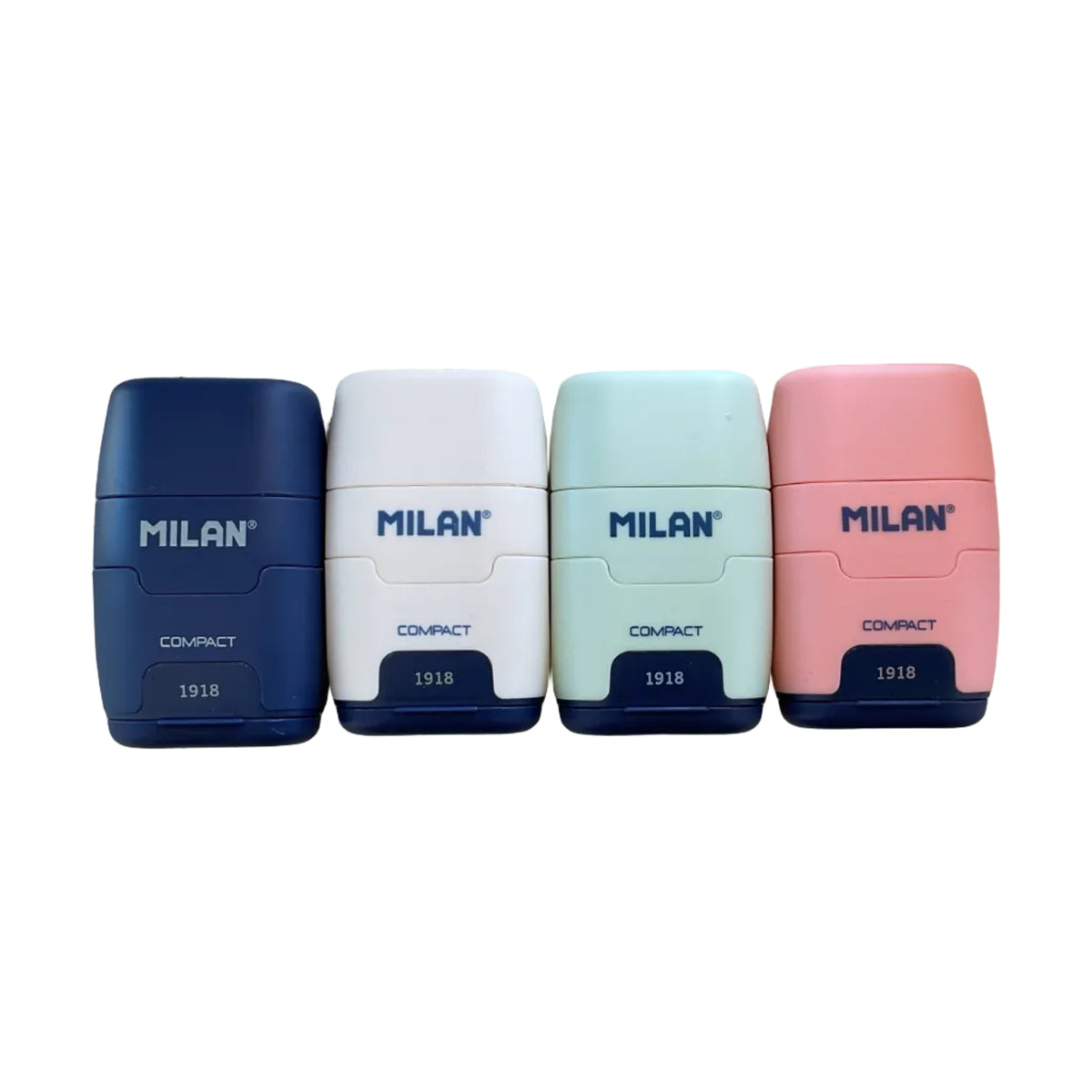 Milan Compact 1918 Eraser with Pencil Sharpener