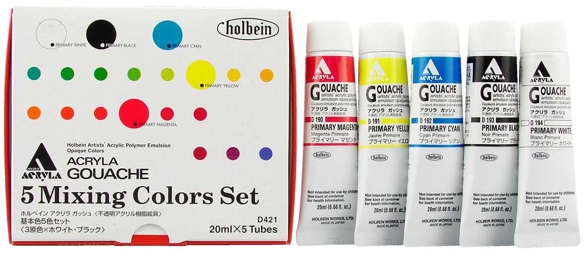 Holbein Acryla Gouache Sets