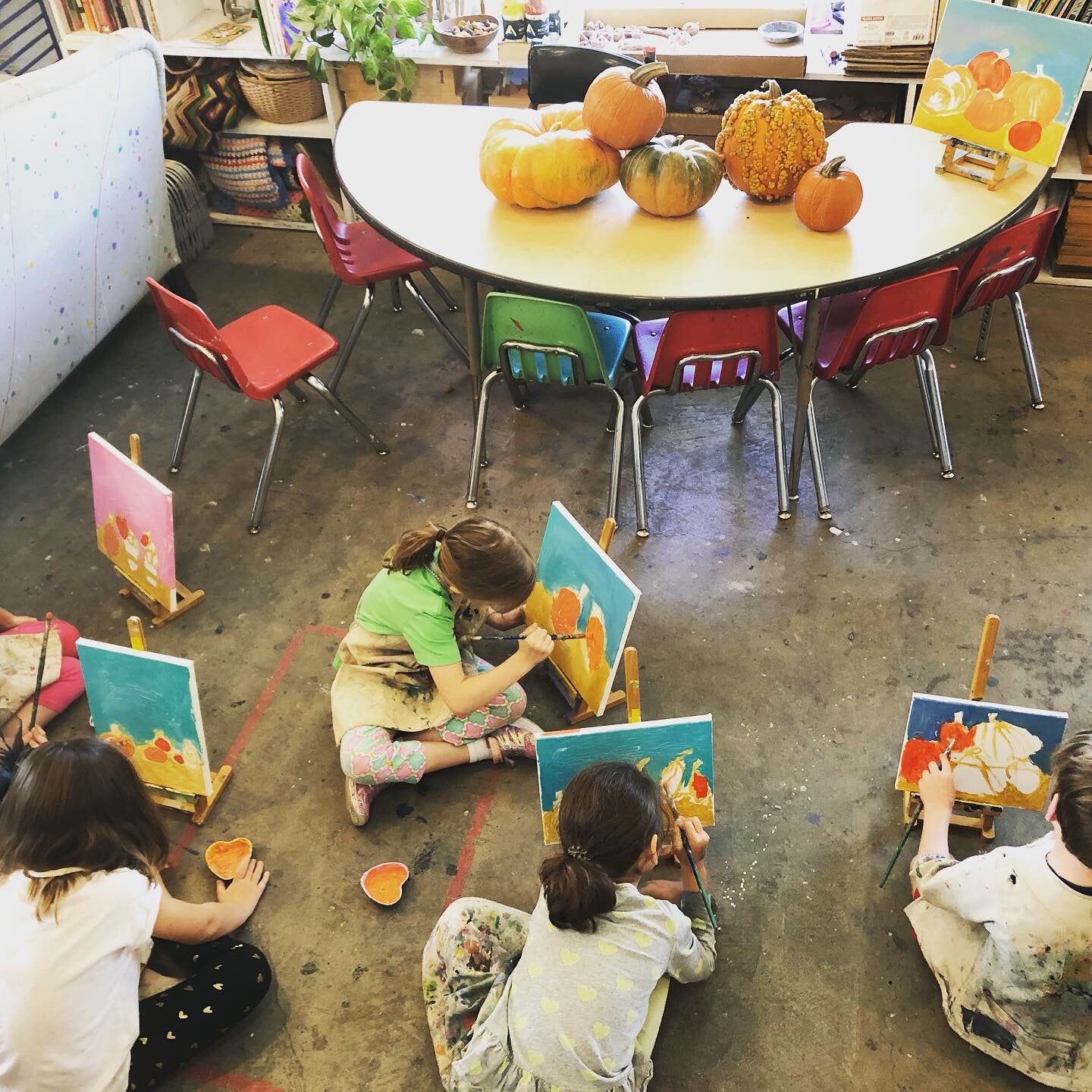 November 25 Great Pumpkin Painting Afternoon Camp