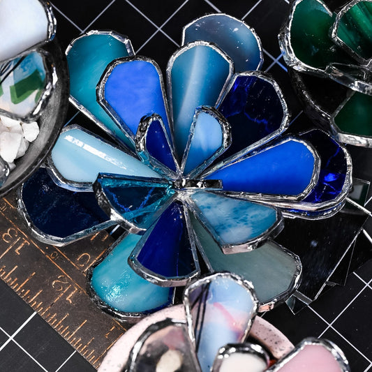 June 13 Stained Glass 3D Succulent