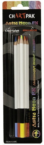 Koh-I-Noor Astra Neon FX 6 pc