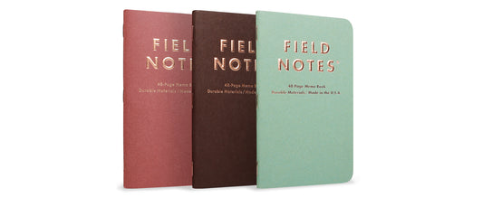 Field Notes Lucky Ledger Books