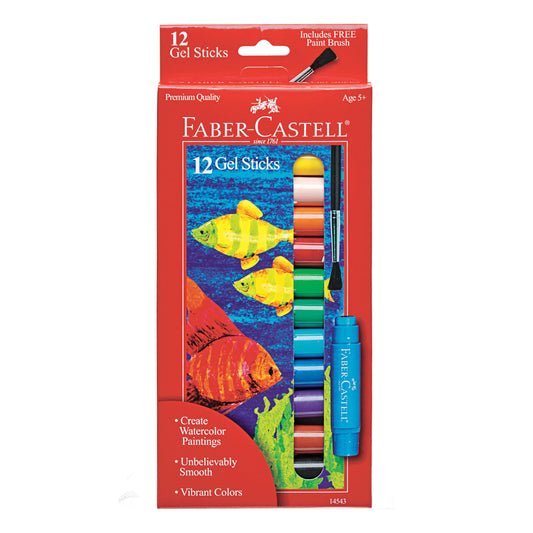 Faber-Castell Gel Sticks 12 Set