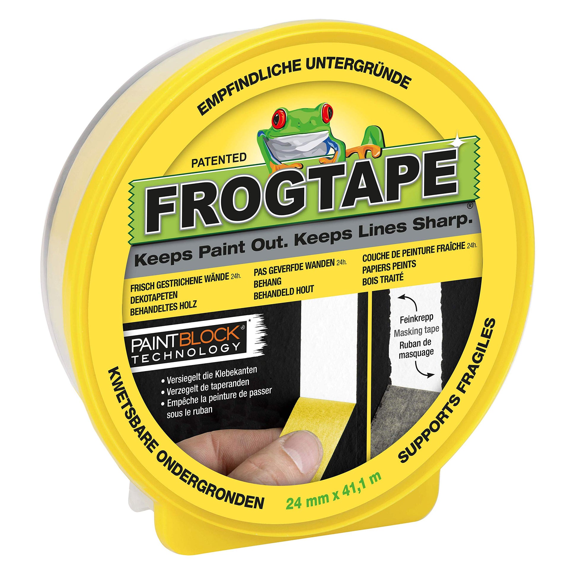 FrogTape® 325 Pink Performance Grade High Temperature, Medium-High Adhesion  Masking Tape