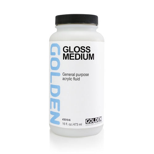 Golden Gloss Medium - General Purpose Acrylic Fluid 16 fl oz