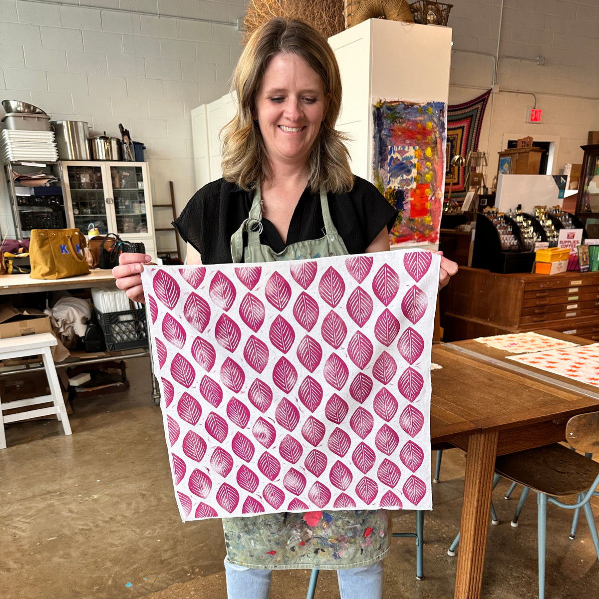 Jan 9 Block Printed Bandana