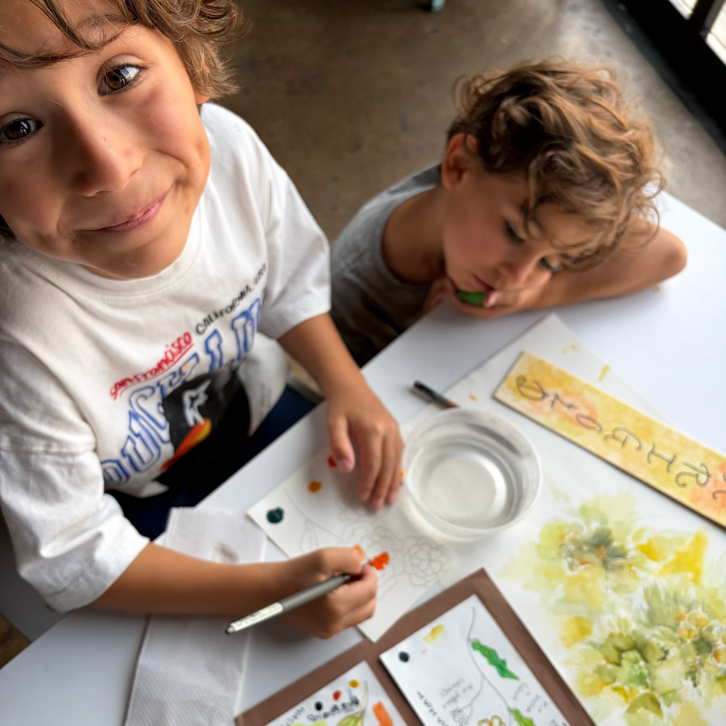 Nov 23  Marigold Watercolor PM Camp