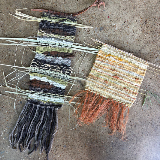 Sept 27 Foraged Weaving
