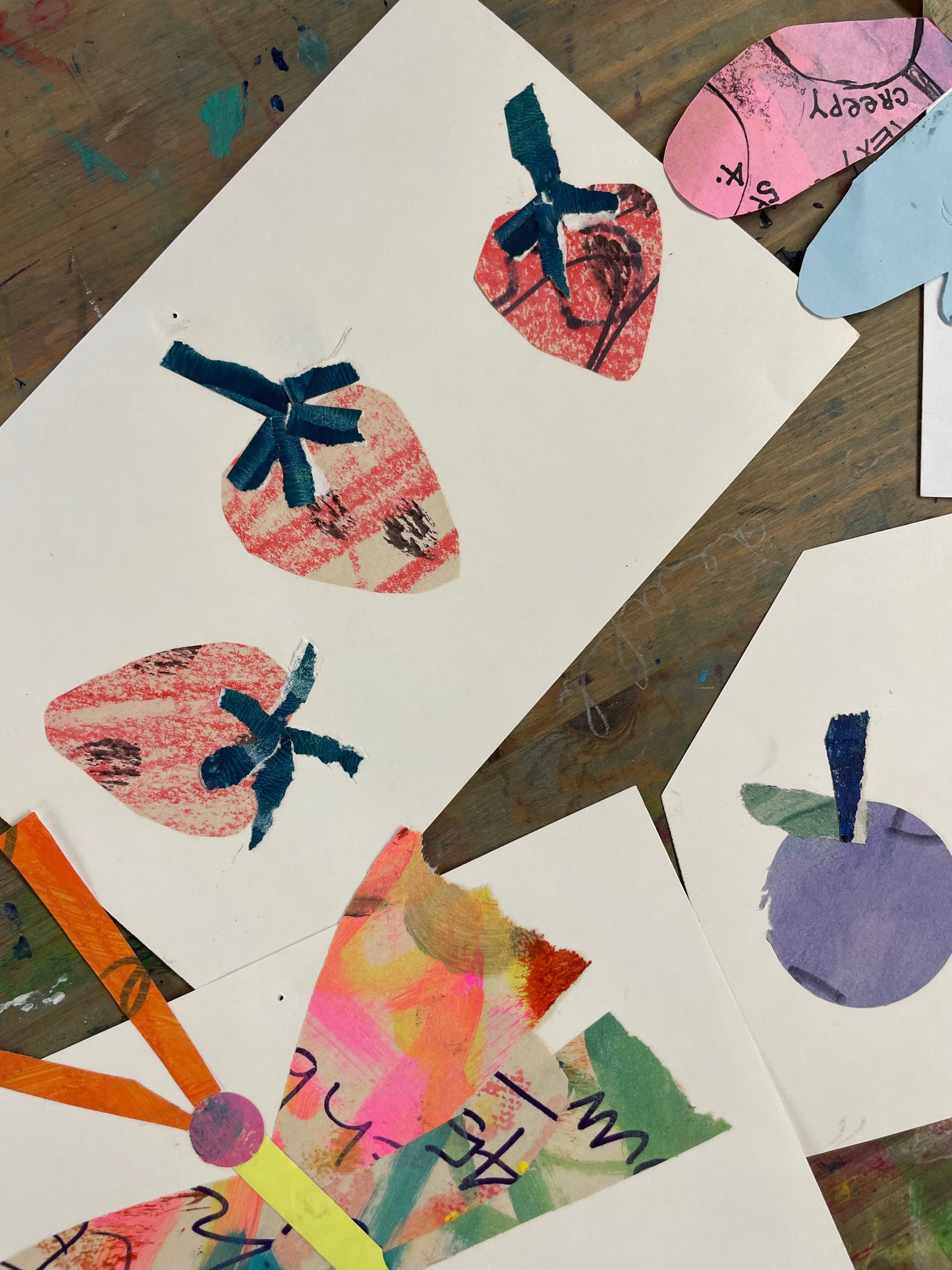 July 22-26 Morning Camp: Collage and Book Arts