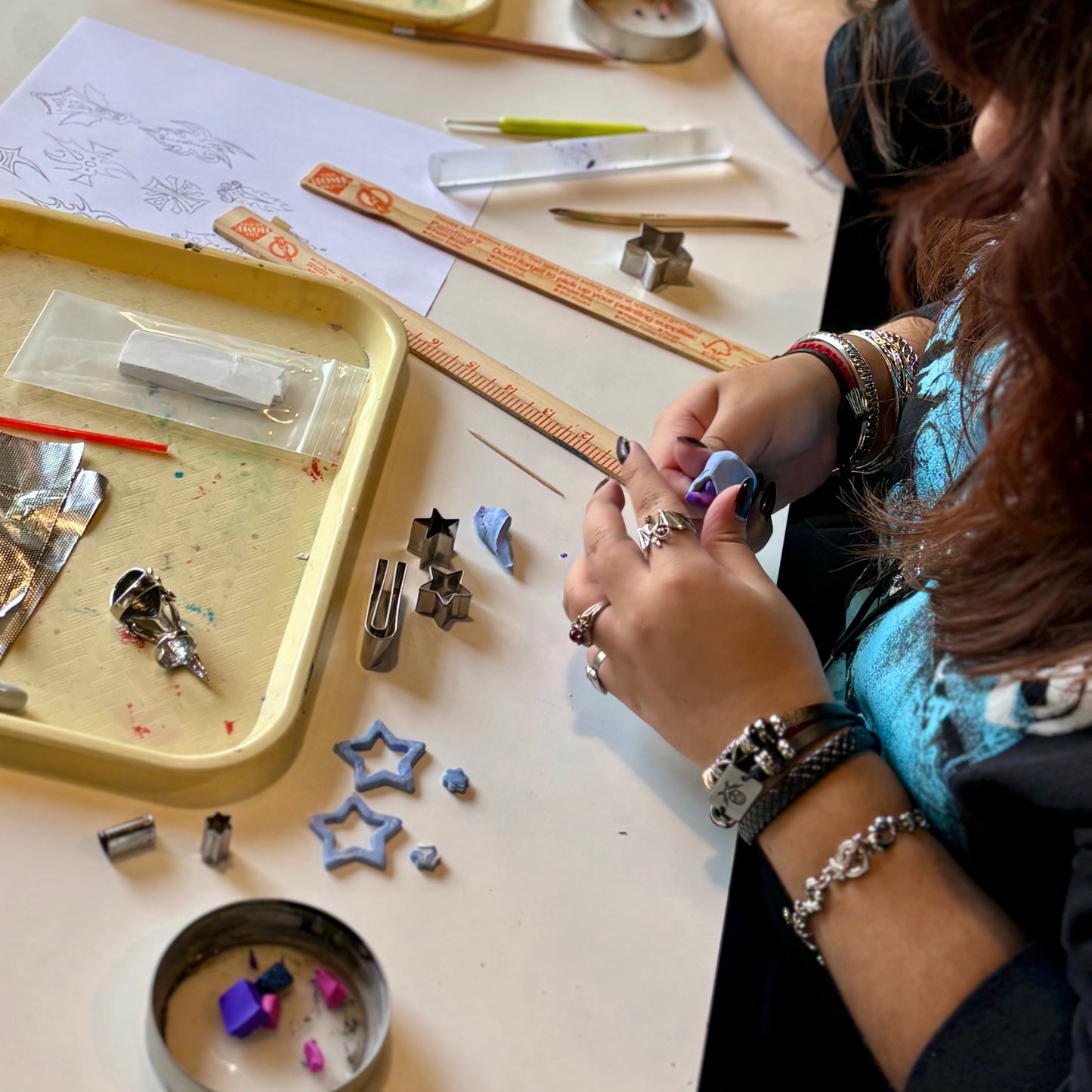 December 14 Colorful Clay Charms!