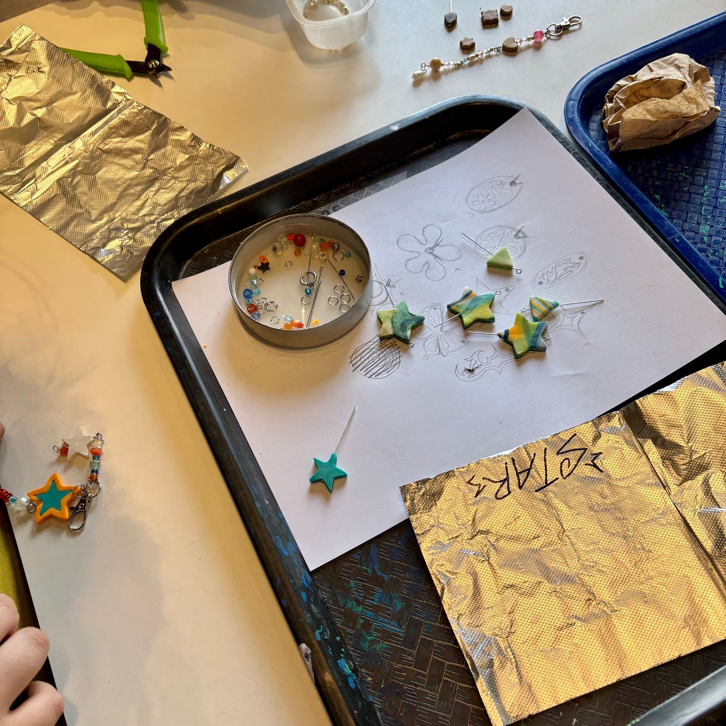 December 14 Colorful Clay Charms!