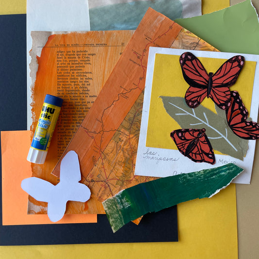 KIT | Mariposa Collage with Shannon Driscoll of Oil and Cotton