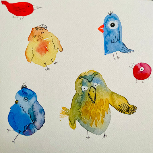 December 29 Blob Birds Morning Camp